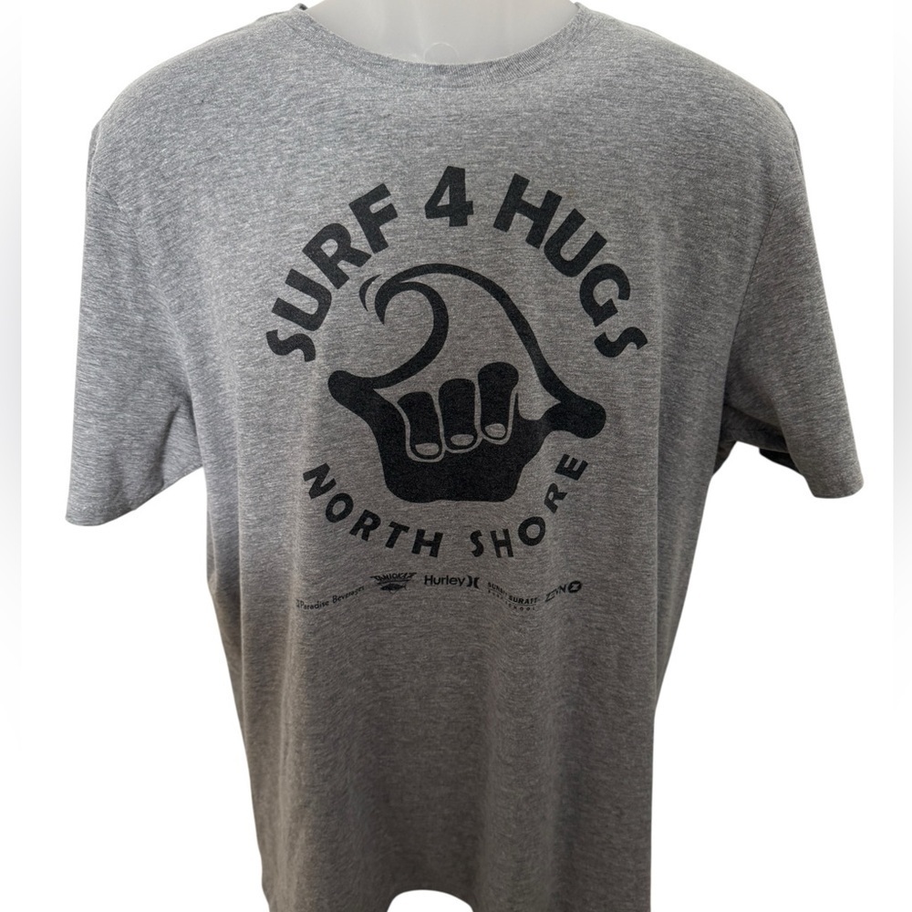 Hurley “Surf 4 Hugs” North Shore Hawaii Tee Shirt Men L Large